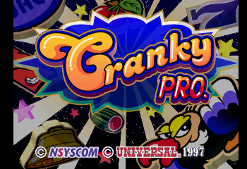 Pachi Slot Kanzen Kouryaku - Cranky Pro Title Screen